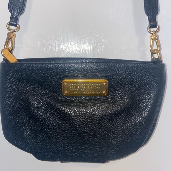 Marc Jacobs Leather Cross Body - Black - Picture 1 of 4
